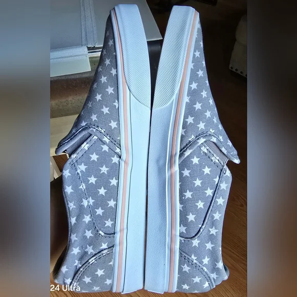 Vans Atwood Grey Women's Low Plimsoll Shoes, Sz 9.0 - Picture 4 of 8